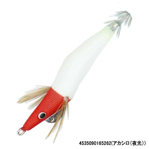 オモッパーエギ2.5号(アカシロ(夜光))